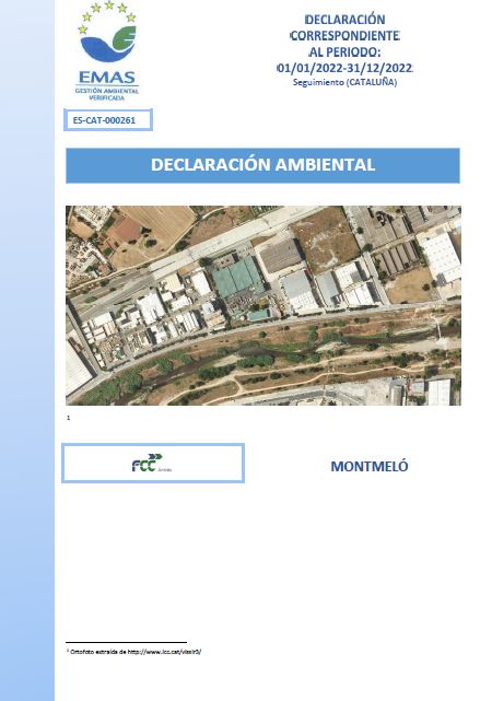 MONTMELÓ Environmental Statement