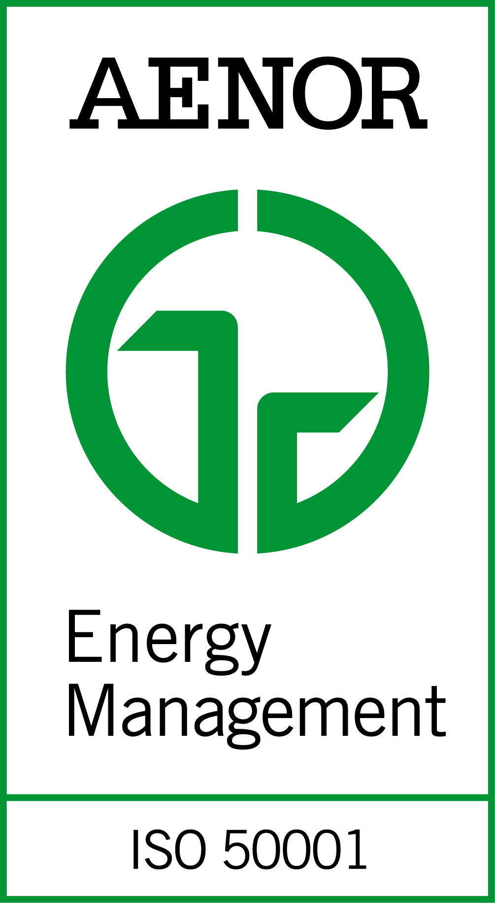 Logo AENOR Gestión Energética