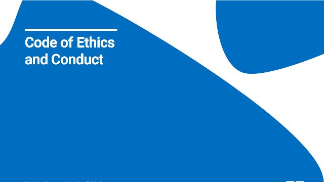 Code of Ethics and Conduct